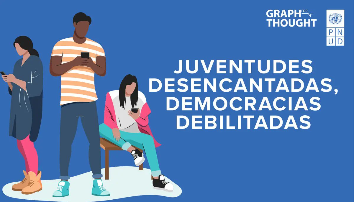 48% de la juventud de 18-35 años en ALC justificaría un golpe de Estado para reducir la criminalidad.

Este #GraphForThought explora las preferencias de las juventudes respecto a la democracia y su disposición hacia soluciones de gobernanza más radicales: go.undp.org/JYz
