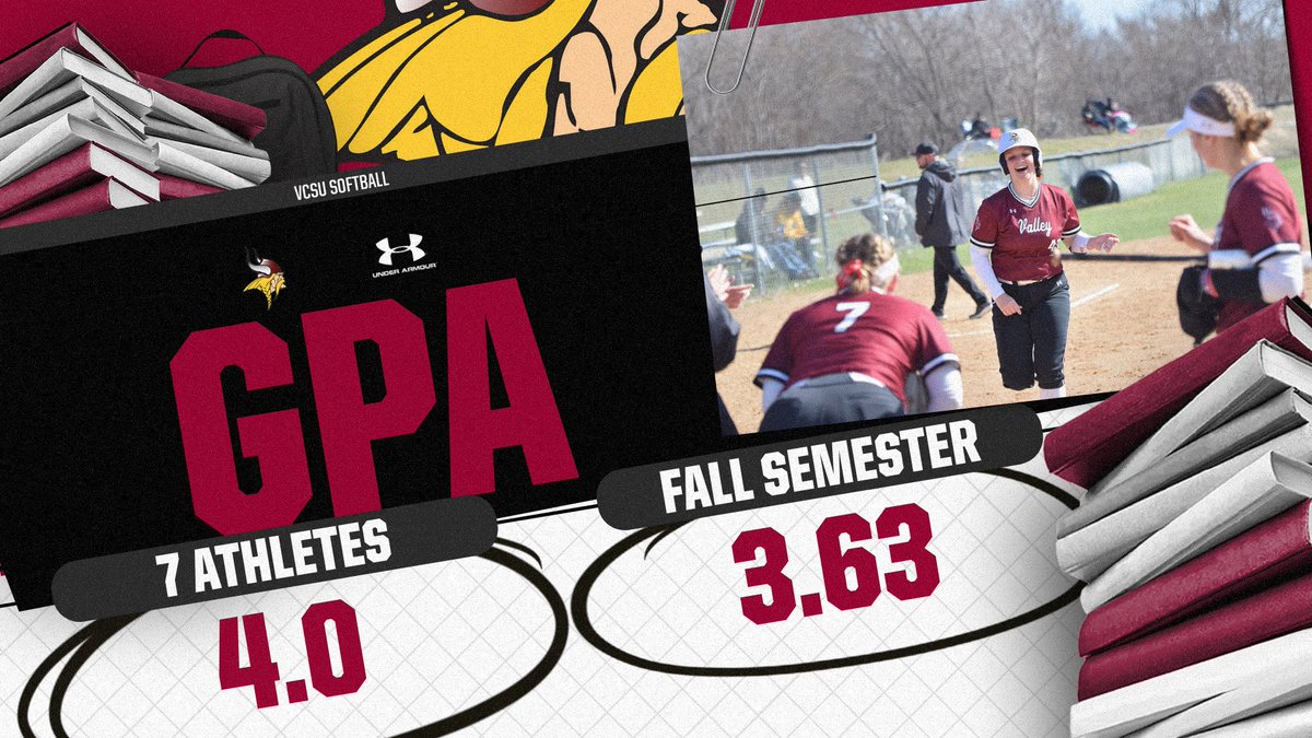 Great Fall Semester for our Viking Softball Team!