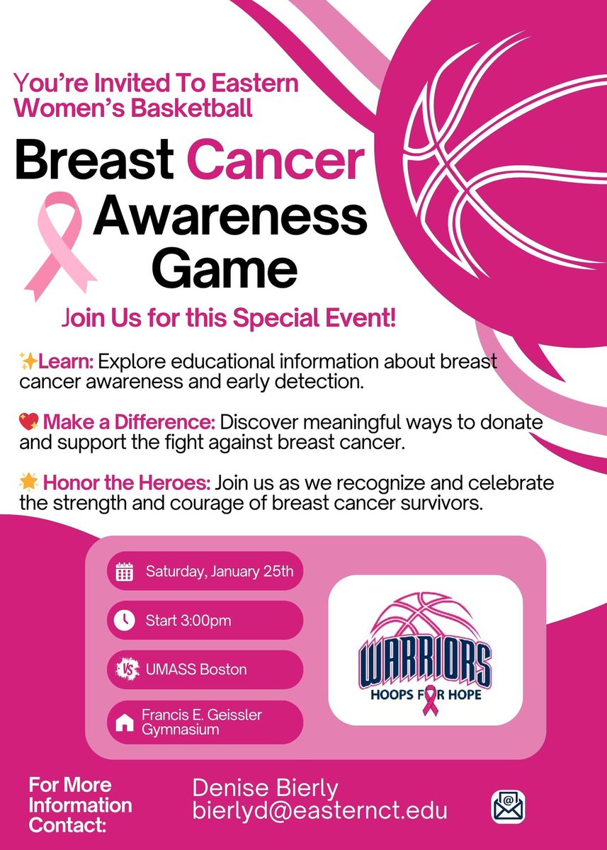 Please consider attending and donating to our Breast Cancer Game.  Let’s beat this terrible disease.  If you donate $20 you can get a t-shirt.  
secure.info-komen.org/site/TR/DIYFun…