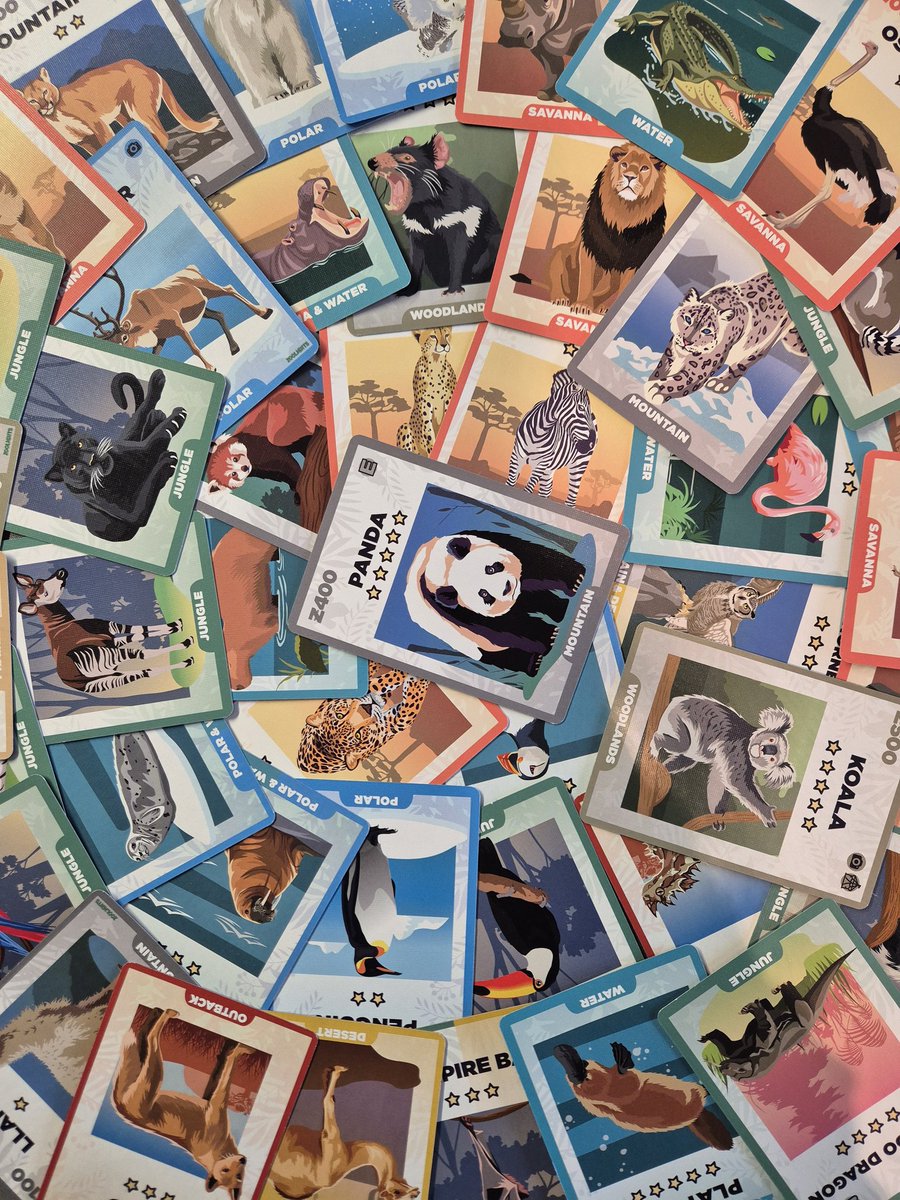 tlarraya's tweet image. I love Zoo King published by Sararoga Toy&amp;amp;Game with the Zoo Lights Winter expansion for Christmas cheer and the down under booster pack. I would buy any further expansions and packs for more animal cards. I'm not a fan of the after-hours animals though. It's simple but great fun.