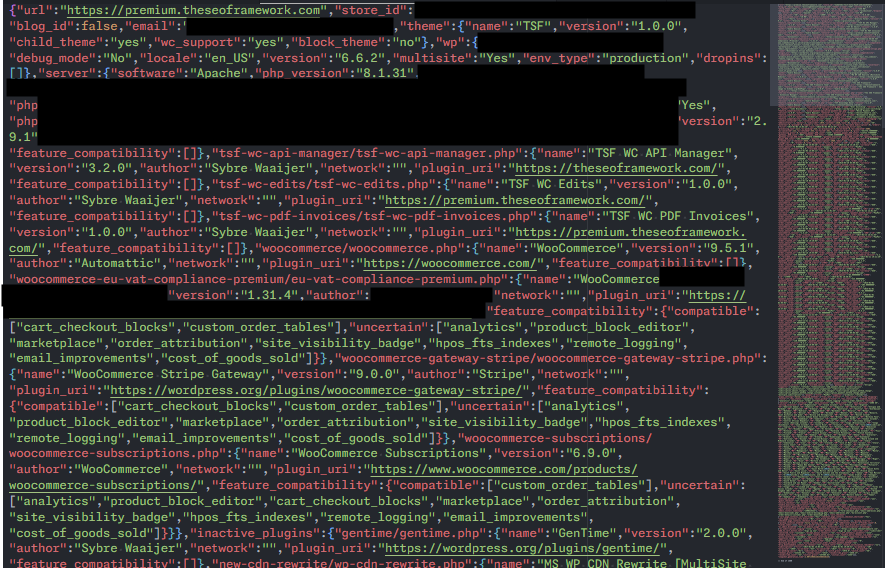 Fun fact: WooCommerce collects your sensitive information without asking for consent. 

Luckily, it merely consists of about 1000 data points.

Let's dive into it... 🧵

Disclosure: I'm a WooCommerce Marketplace partner.