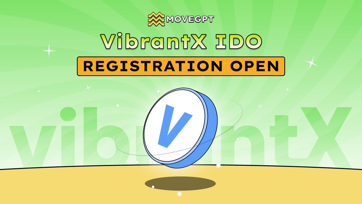 SpooksLabs's tweet image. 🔥Spooks X MoveGPT X VibrantXFinance🔥

We&apos;ve collaborated with @MoveGPT to enjoy the @VibrantXFinance IDO together and secure extra spots for our holders.

REGISTER IDO WL NOW: launchpad.movegpt.io/launchpad/vibr…

All my friends are Spooks🫂