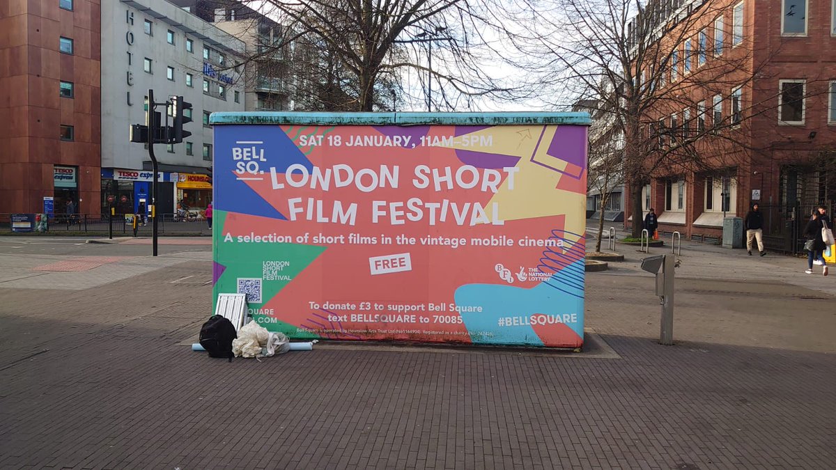 And we're back! Special @londonshortfilmfest event in the #vintagemobilecinema #Saturday18January #free 11am - 5pm