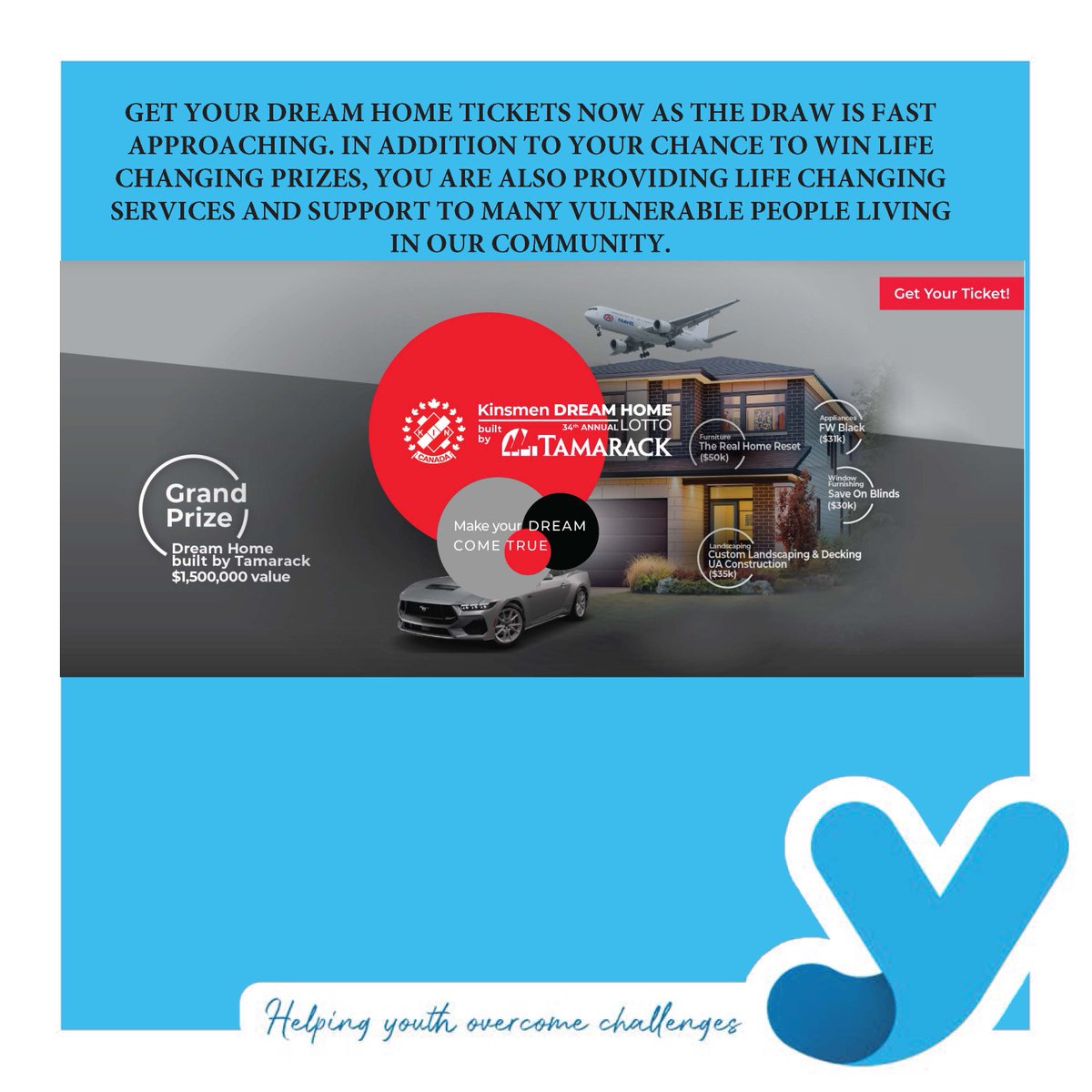Youth Diversion (@youthdiversion) on Twitter photo Stop in this Sunday Jan 5th between 10am and 4pm to view the Kinsmen <a href="/DreamHomeYGK/">Dream Home Lottery | Kinsmen Club of Kingston</a> dream home and say hi. I'll be there talking about how the dream home supports Youth Diversion. For more info, follow this link kinsmendreamhome.com
#helpingothers #DreamHome #LocalLove Stop in this Sunday Jan 5th between 10am and 4pm to view the Kinsmen <a href="/DreamHomeYGK/">Dream Home Lottery | Kinsmen Club of Kingston</a> dream home and say hi. I'll be there talking about how the dream home supports Youth Diversion. For more info, follow this link kinsmendreamhome.com
#helpingothers #DreamHome #LocalLove