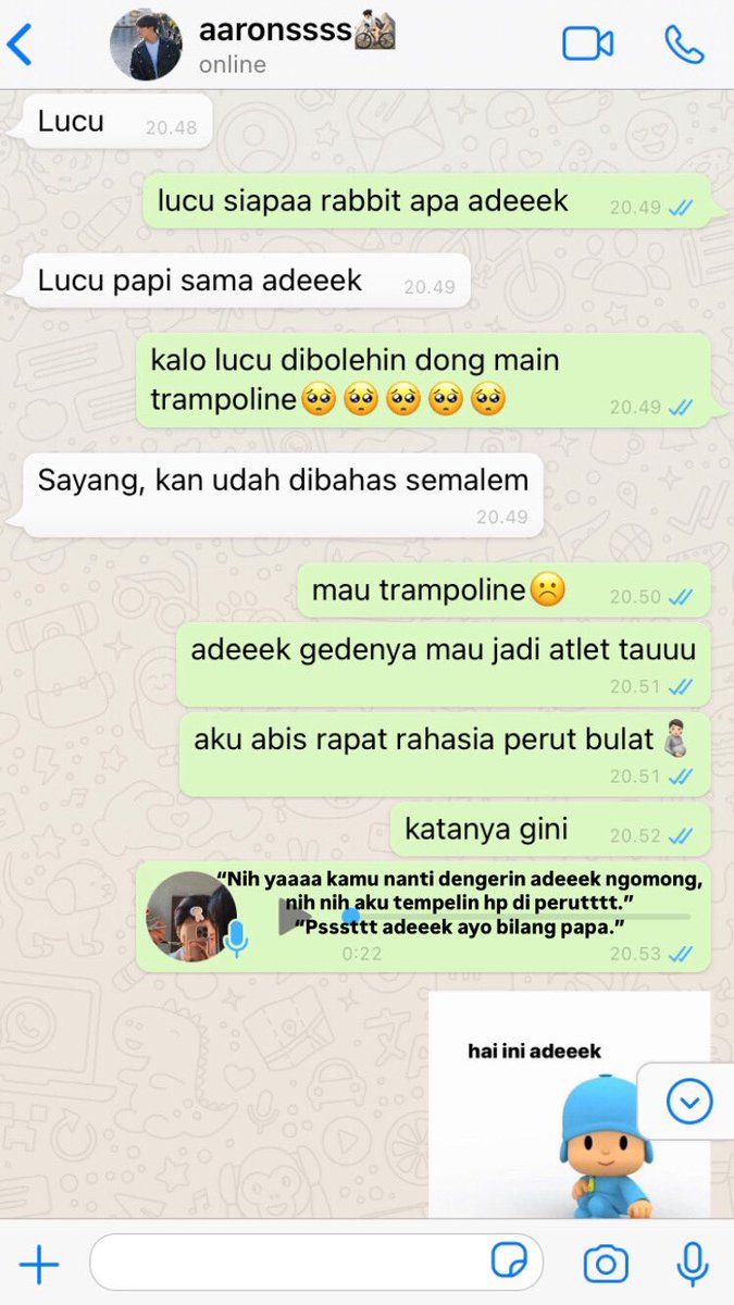 OURSSUMMERS's tweet photo. daily chit chat komil (DULU) yang peyutnya sudah sebesar pepaya🥭🪿🫄🏻🦭☃️🐣💭 https://t.co/OBRpJNEZ0Z