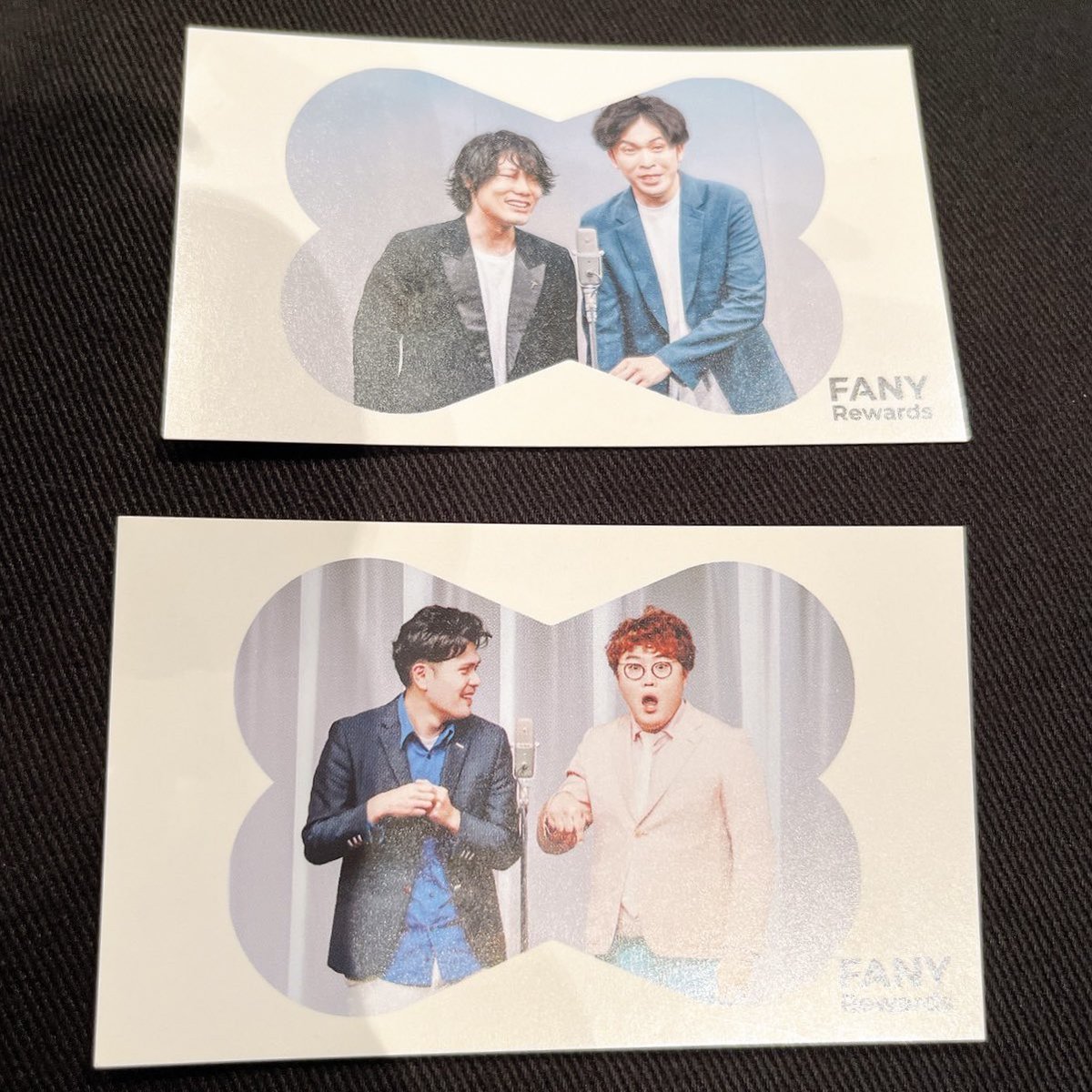 sctghf's tweet photo. FANY Reward キャンペーンカード よしもと

《譲》9番街レトロ / マユリカ

《求》令和ロマン（髭を触っている方）

都内手渡しor郵送
お声掛けお願いいたします🙇🏻‍♀️ https://t.co/vvpqDOm30Z