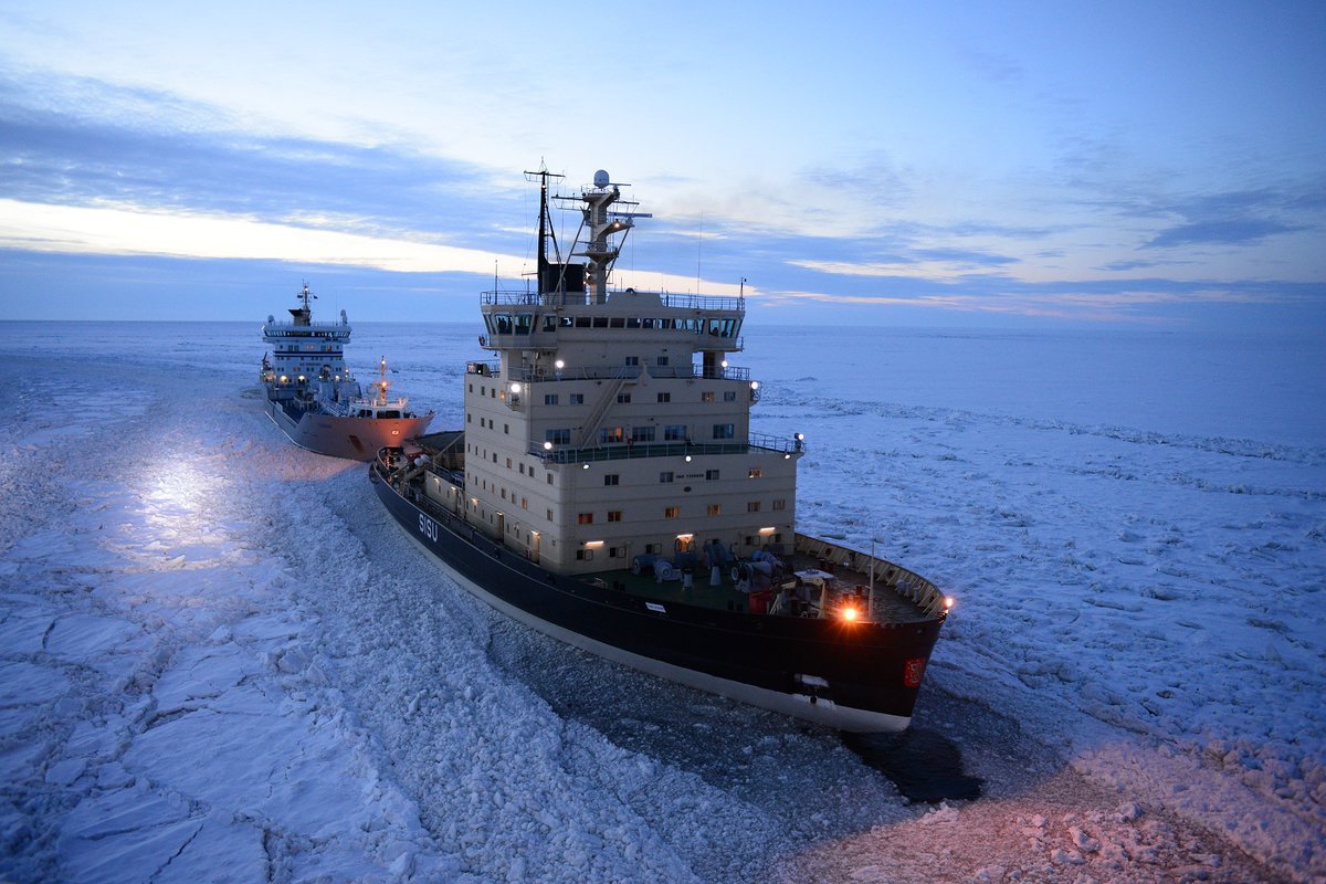 ❄️Winter is getting harsher in the north. Arctia's icebreaker Sisu will depart from Katajanokka, Helsinki, on January 4th as the third icebreaker of the season to assist merchant ships in the Bay of Bothnia. Read more arctia.fi/en/news/sisu-s…