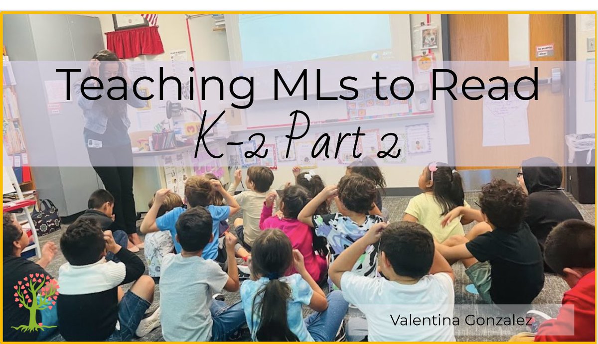 ValentinaESL's tweet photo. Today I present my first professional development session of the 2025 year:  Teaching #Multilingual Learners to #Read! 

It is part 2 from an earlier session in the fall and we explore foundational skills and strategies that are essential with a focus on MLs’ strengths and needs. 

This is a hot topic 🔥. #RootEDLinguistics #teachingkids
