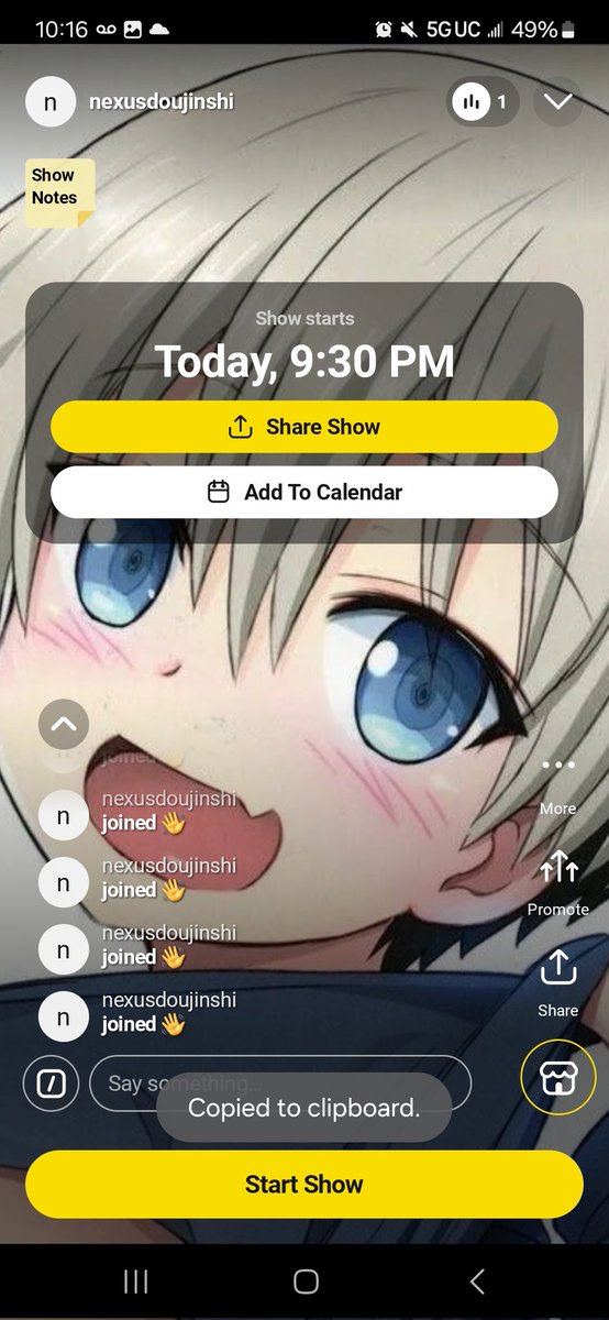 DepopNexus's tweet photo. Going live tonight on whatnot at 930 pm Est.  Going to be showing/selling 10 #hentai #anime #doujinshi. Going to be a dry run for longer shows 
https://t.co/7al2zf51vM https://t.co/Q4YQlAHXfX