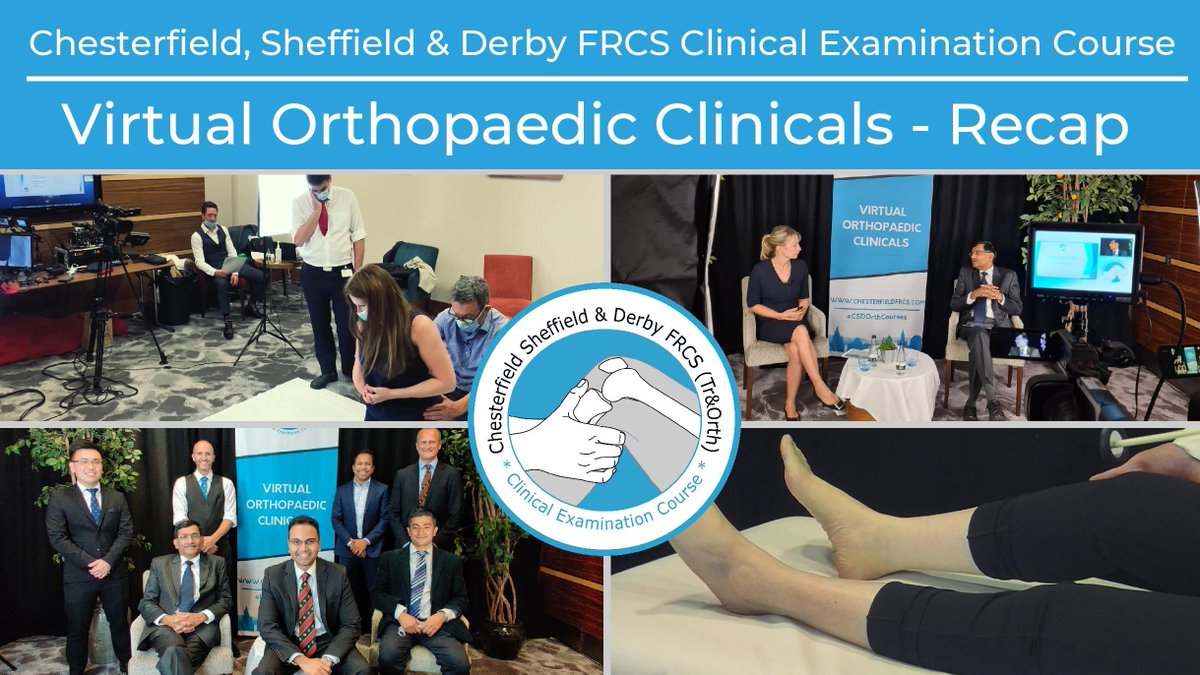 REGISTRATION IS OPEN!  
The Chesterfield, Sheffield &amp; Derby FRCS Virtual Orthopaedic Clinicals Recap Course 2024-2025 is open until 31st March. 

Make sure to register your place before it's too late. emdevents.eventsair.com/csd-voc-recap-…

#virtual #orthopaedics #recap #course #FRCS