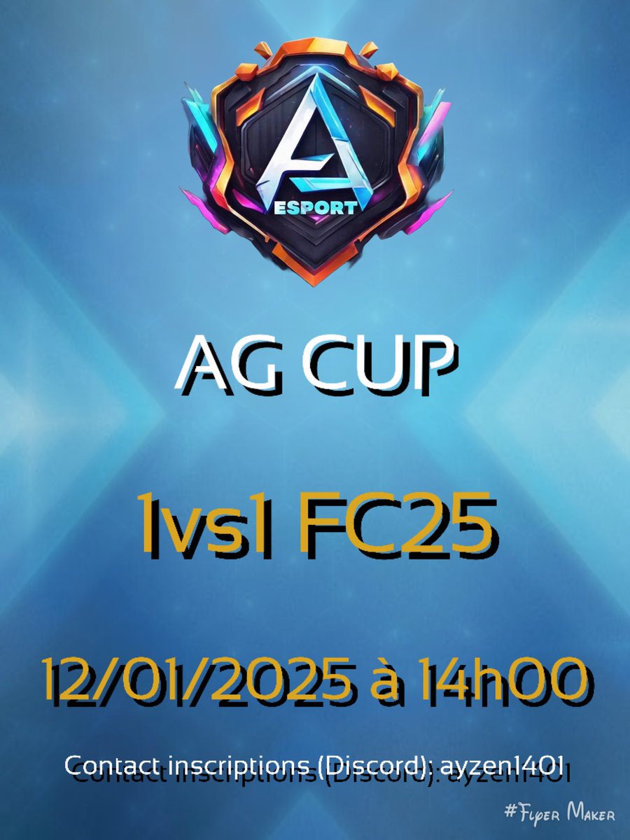 Ancestral Gaming (@ancestral_g) on Twitter photo 2 places restantes pour participer à la première édition de la AG Cup !
Partagez au max !
<a href="/Cherche1Equipe/">Cherche 1 Équipe</a> <a href="/TheDream_SMG/">Santa Major Games</a> <a href="/VirtualFrenchT/">VFT 🇫🇷</a> @TheSMGPlayerHub 2 places restantes pour participer à la première édition de la AG Cup !
Partagez au max !
<a href="/Cherche1Equipe/">Cherche 1 Équipe</a> <a href="/TheDream_SMG/">Santa Major Games</a> <a href="/VirtualFrenchT/">VFT 🇫🇷</a> @TheSMGPlayerHub
