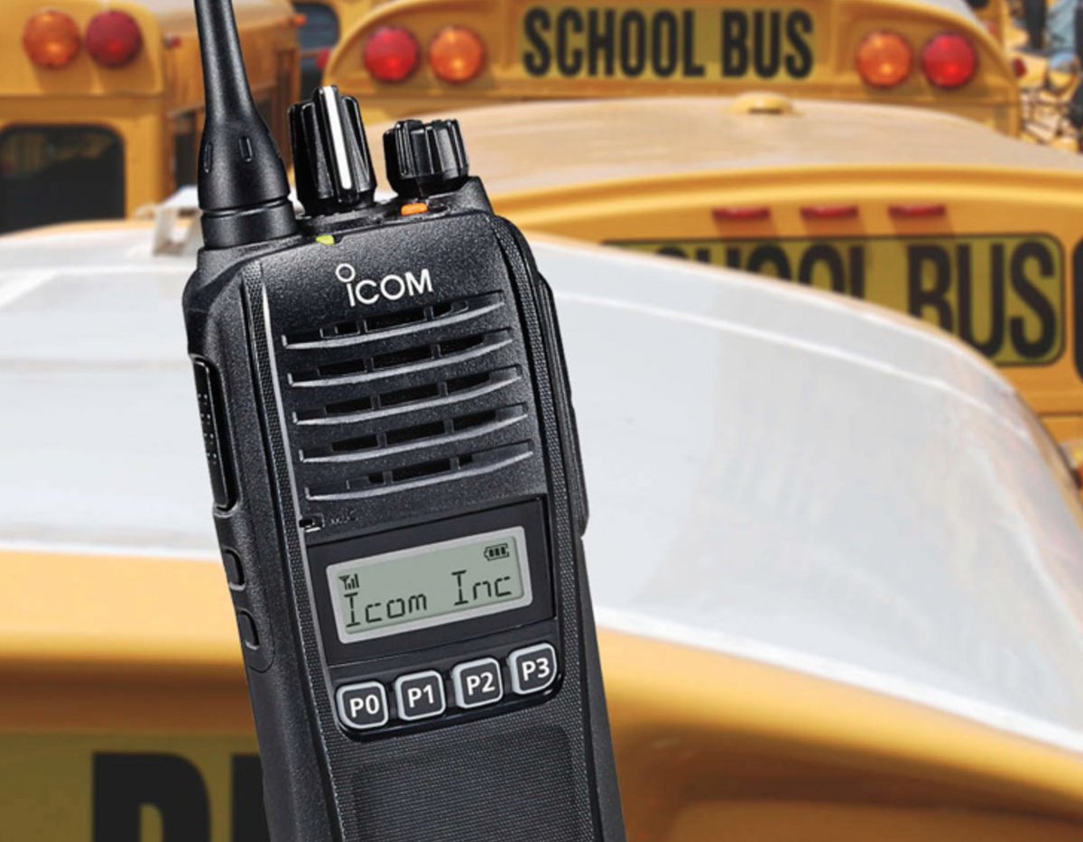 IcomAmericaInc's tweet image. Every second counts in school emergencies. Two-way radios provide instant, one-to-one communications for all of your needs. 
#SchoolSafety #CampusSecurity #EducationSolutions