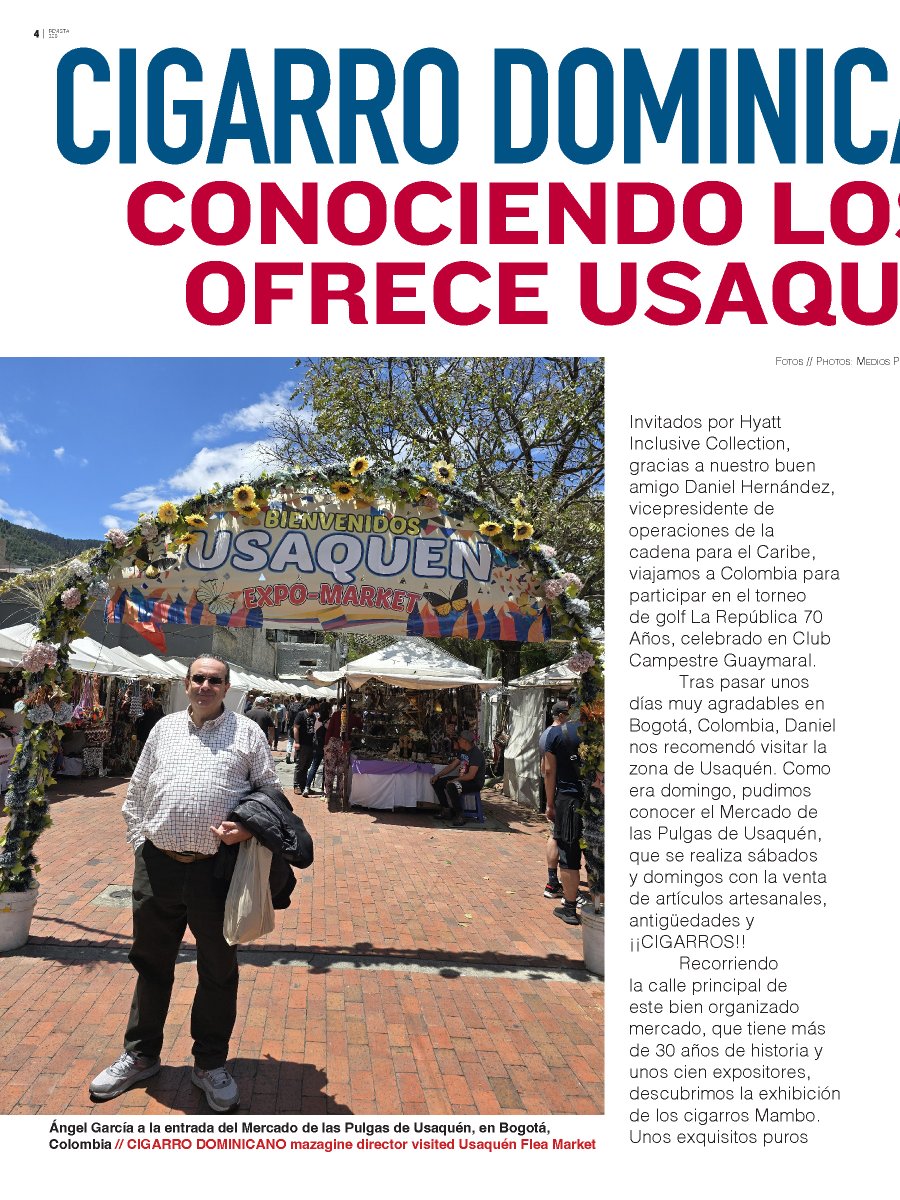 Cigardom's tweet photo. Caminando por #Bogota #Colombia descubrimos el Mercado de Usaquén. Te contamos qué cigarros y áreas de fumar puedes encontrar, entrando en este enlace:  https://t.co/qjoHjOgka2 de nuestra revista digital. @alcaldiausaquen @BribonCigars https://t.co/hEXRW1rjq8