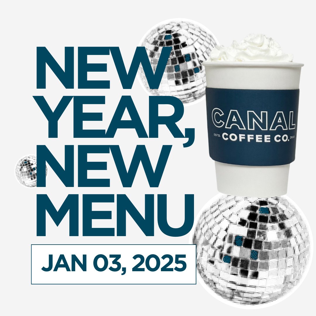 Out with the old (okay, maybe not all of it) and in with the new! ✨ We’ve revamped our menu with exciting new signature drinks, plus all your classic favorites—just in time to kick off the new year. Swing by and discover what’s new this year! ☕💫

#NewYearNewMenu #CheersTo2025