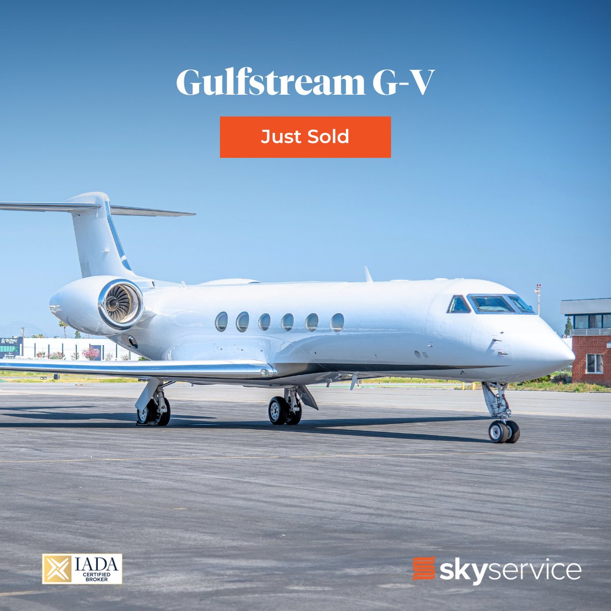 Just Sold! 
Congratulations to the proud new owner of the Gulfstream G-V.

Looking to buy or sell your aircraft? Learn more here: hubs.li/Q0314Z8C0 

#jetsale #bizav #flyprivate #gulfstream