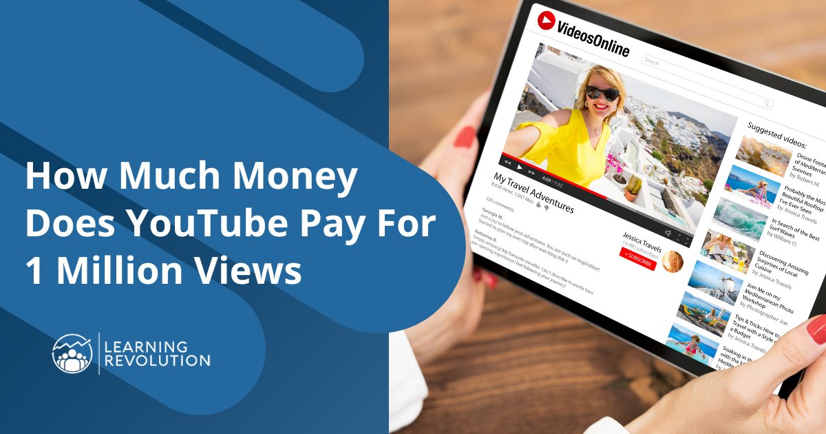 learnrevhq's tweet image. How much does #YouTube pay for 1 million views? We cover this and more including YouTube's advertising program and how they calculate a creator’s earnings. Learn more:
bit.ly/4a3a1VI #creator #edupreneur