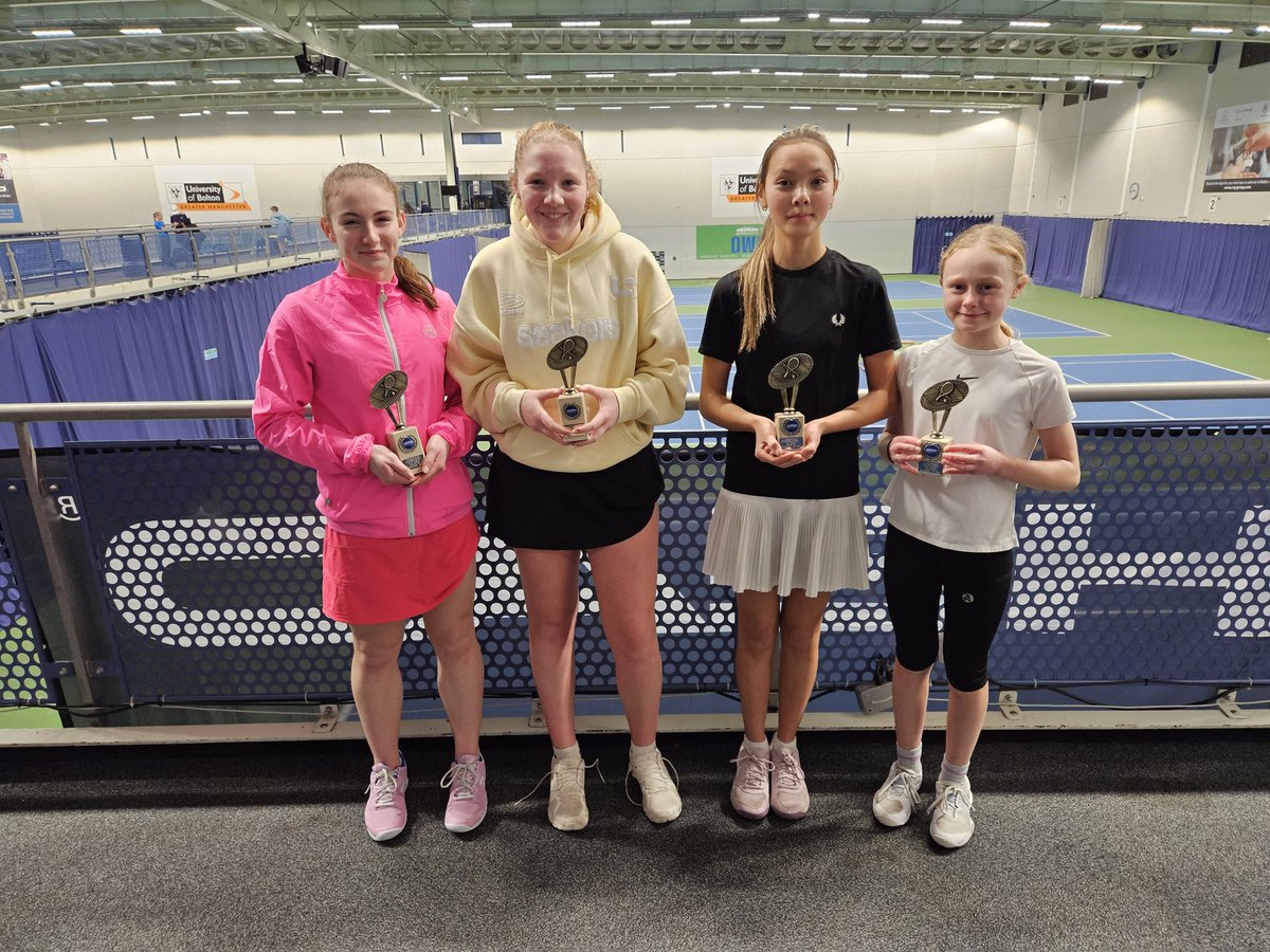 Bolton Christmas Grade 3 @BoltonArena 
16U Girls Doubles
🥇 Daisy &amp; Elizabeth
🥈 Millie &amp; Roberta