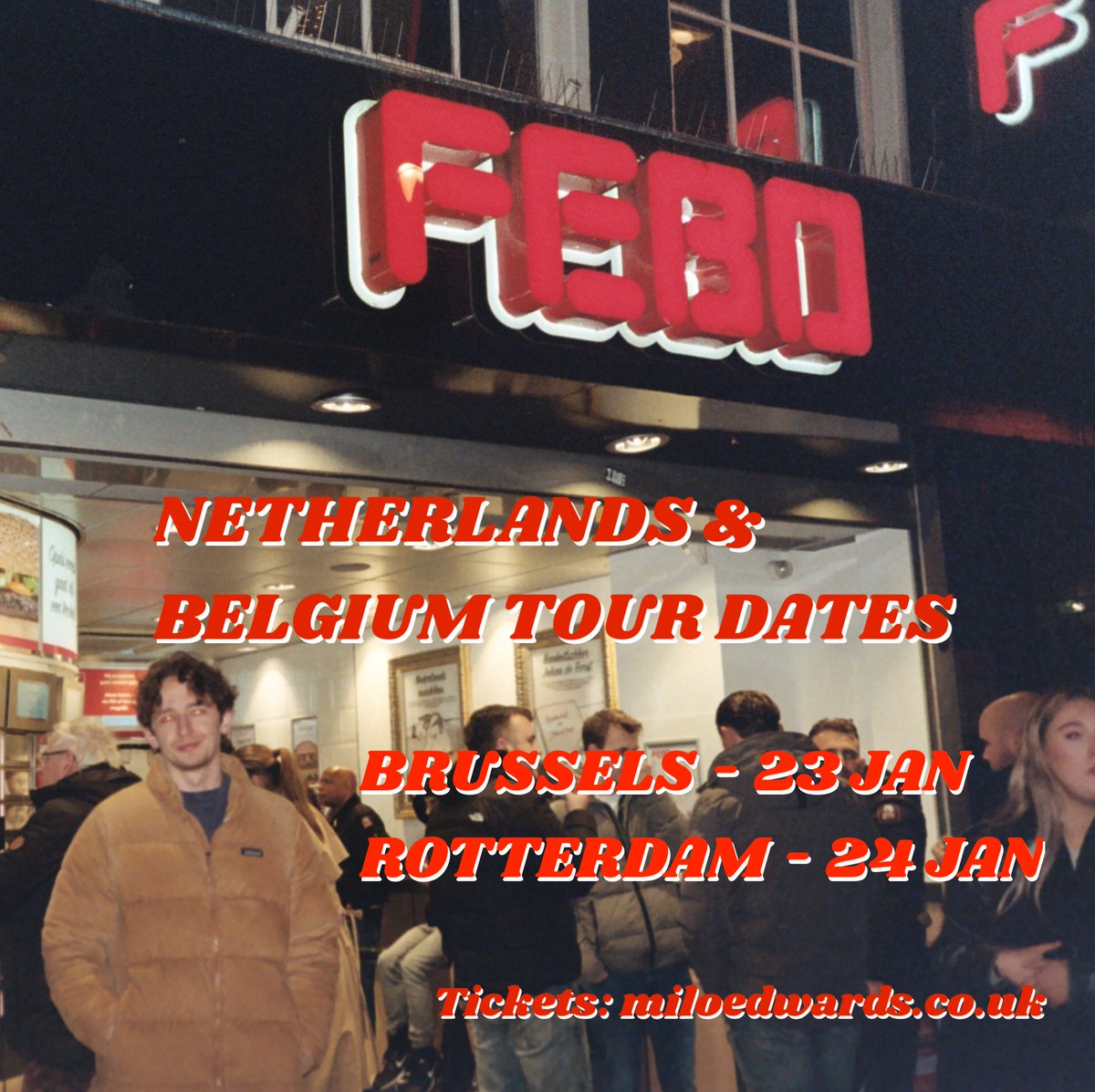 Milo_Edwards's tweet image. come see me in BRUSSELS and ROTTERDAM this month! (tix in thread)