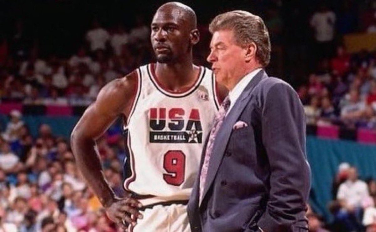 My favorite Dream Time fact: Chuck Daly never called a timeout during the 1992 Olympics. Not one.