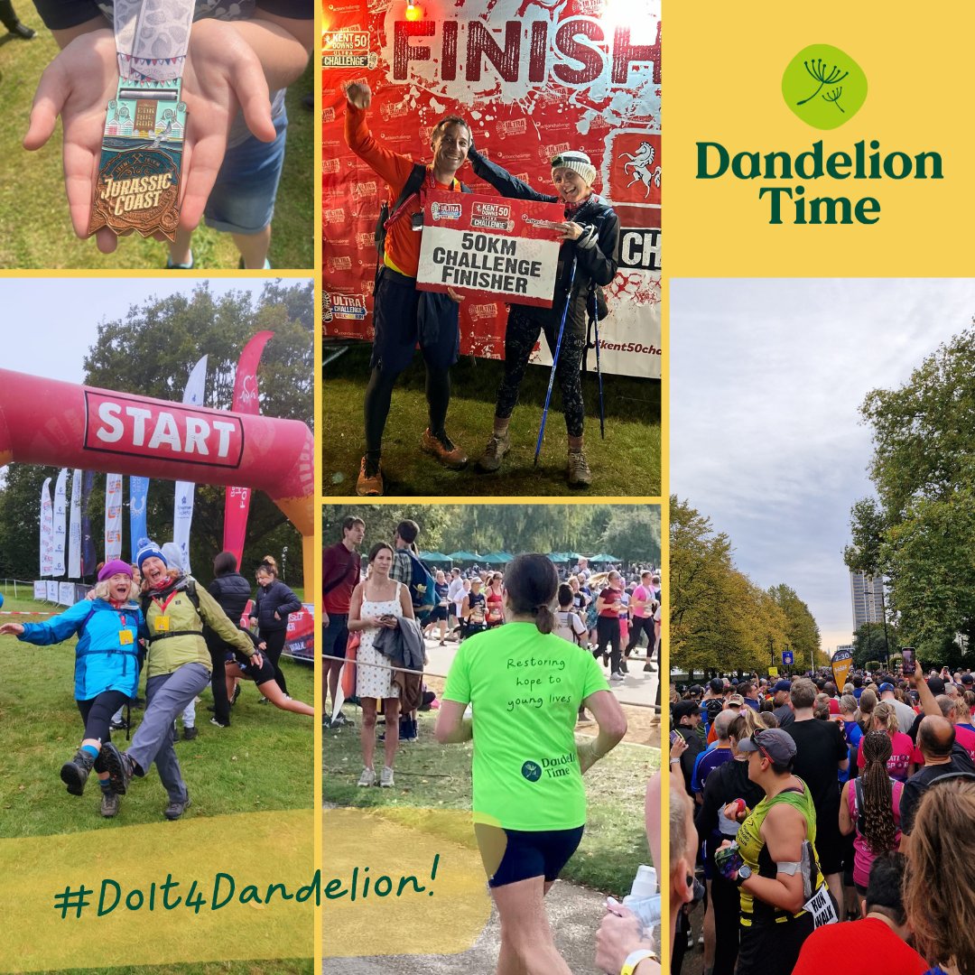 Will this be the year you take on a challenge to help Dandelion Time continue to transform the lives of vulnerable children?

👉dandeliontime.org.uk/support-us/fun…

#Doit4Dandelion! ⭐
