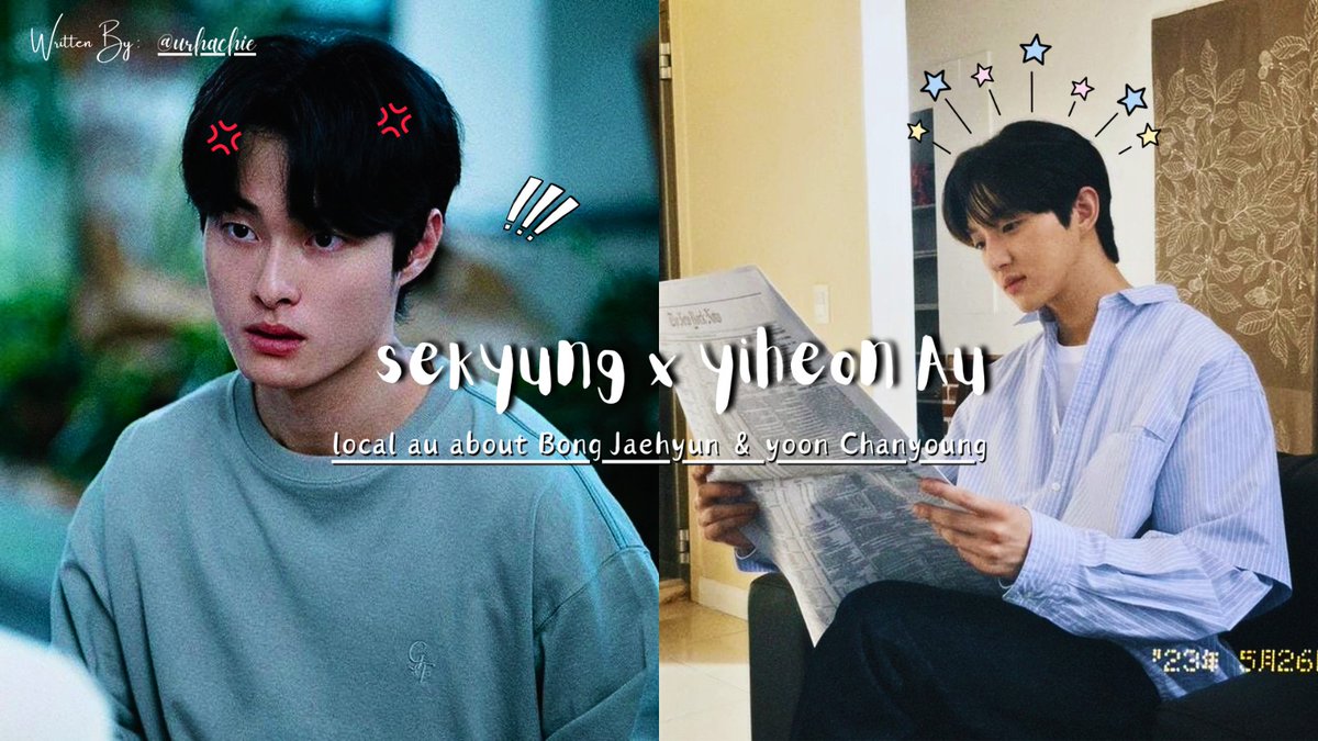 urhachie's tweet photo. sekyung x yiheon local au.
© urhachie https://t.co/m5YxWoTsYi