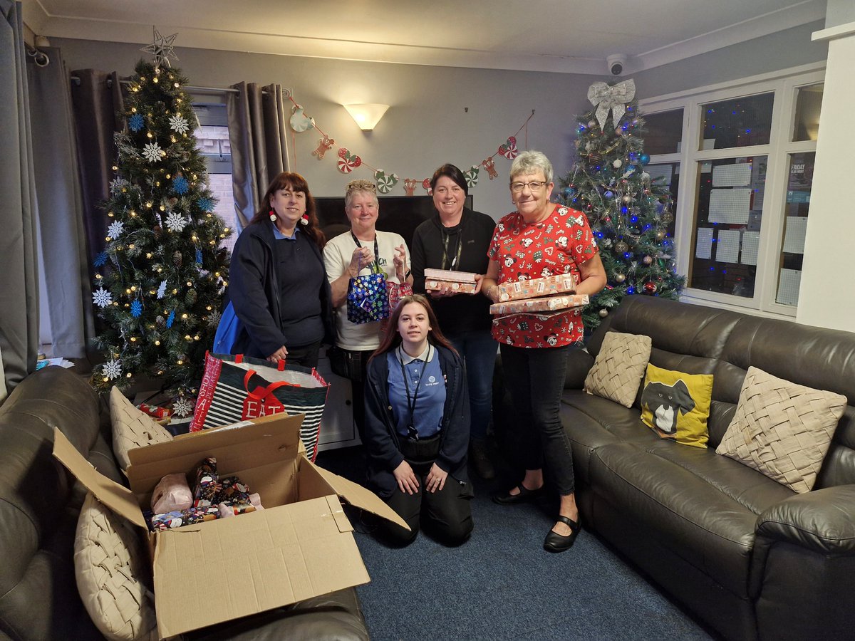 A huge thank you to the very kind Skegby Rainbow Scouts and Girl Guides who delivered a wonderful package of wrapped presents for our Independent Living citizens on Christmas Eve.
