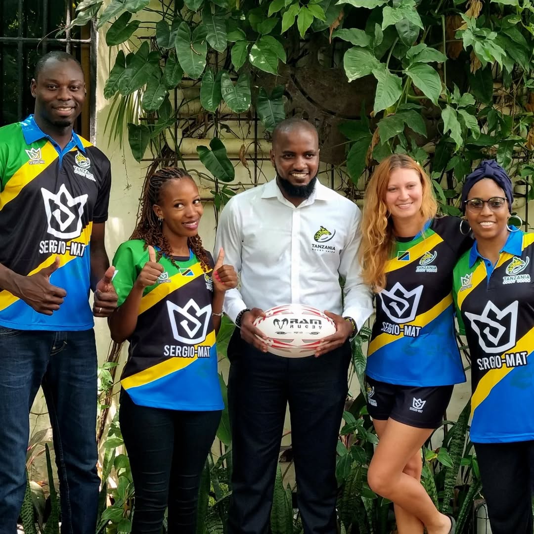 Presenting the historic first-ever rugby kit for the 🇹🇿 Tanzania Women's 15s rugby team