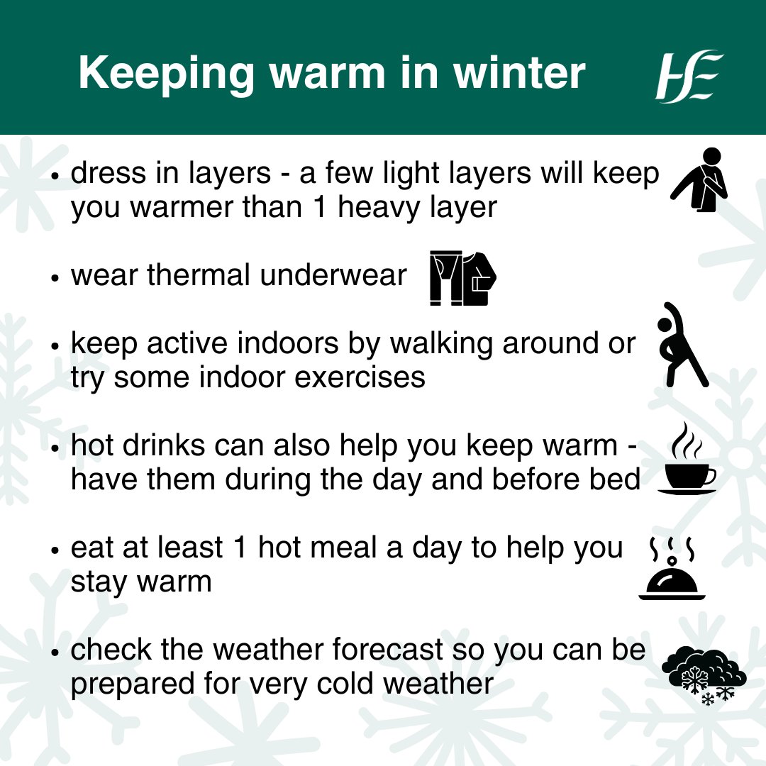 As temperatures continue to fall below zero we have tips on:
➡️  staying warm
➡️  how to protect yourself and others from the freezing conditions
➡️  where to look for help

Read our advice here: bit.ly/41TP9yh