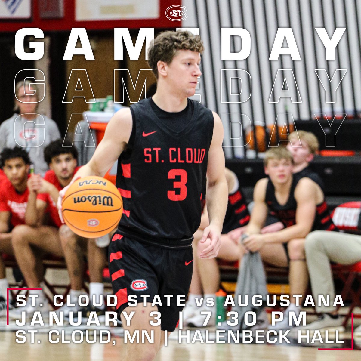 We’re back in action‼️

Huskies open 2025 by taking on Augustana at 7:30 at Halenbeck Hall
#gohuskies