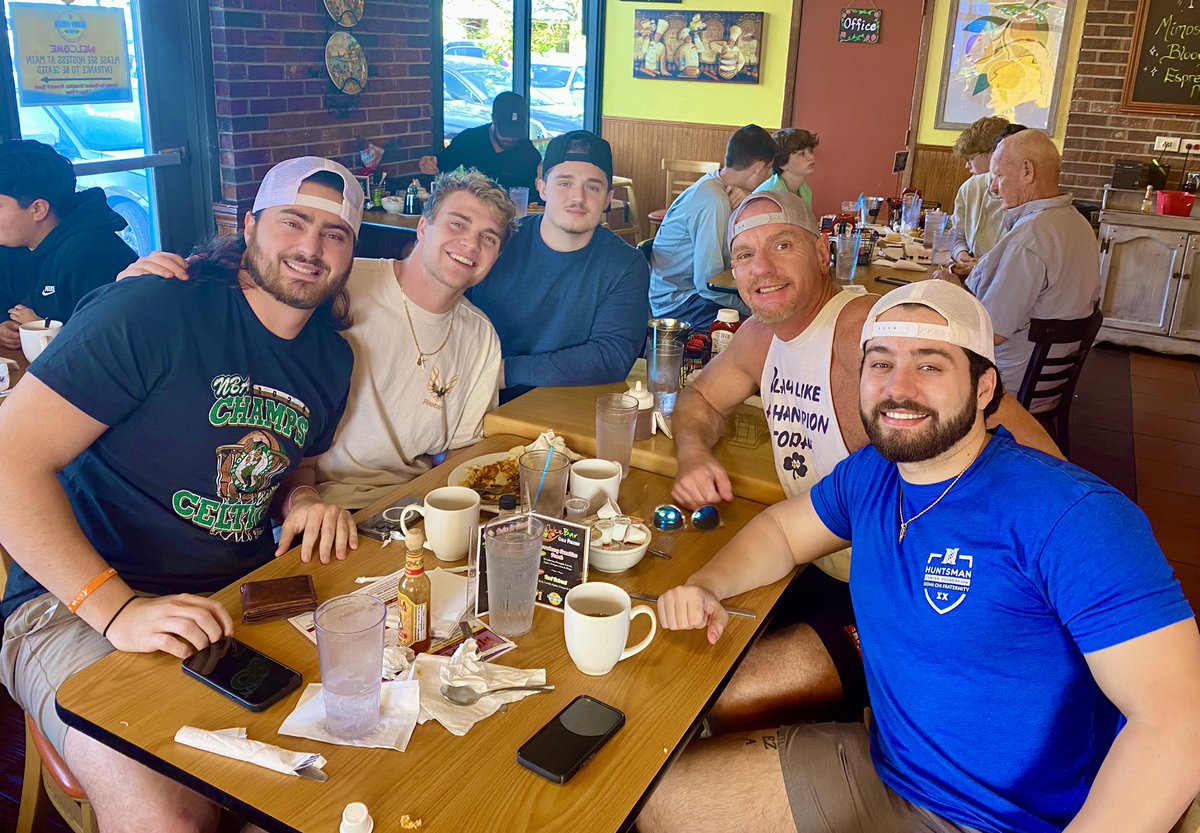 Douglas Fanelli (@coachfanelli) on Twitter photo The best part of being a coach is when the boys have graduated college & still hit you up for breakfast. (🐯defense 2020) When you build relationships like these, you realize how insignificant the score is on Friday nights.
I love being a coach💯
<a href="/MartinCoSports/">MCHS Athletics</a> The best part of being a coach is when the boys have graduated college & still hit you up for breakfast. (🐯defense 2020) When you build relationships like these, you realize how insignificant the score is on Friday nights.
I love being a coach💯
<a href="/MartinCoSports/">MCHS Athletics</a>