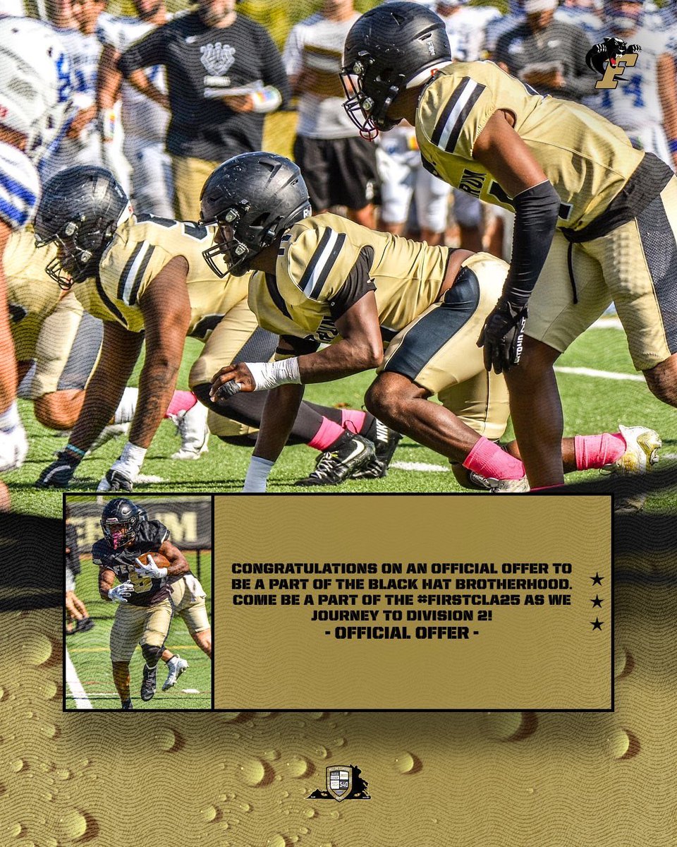 #AGTG After a great talk with <a href="/thetruAK/">Coach AK</a> I am blessed to receive an offer from <a href="/FerrumFootball/">Ferrum Football</a> <a href="/damehova9/">Damon Simmons</a> <a href="/WillVapreps/">Will Vapreps Garlick</a> <a href="/247recruiting/">247Sports Recruiting</a> .