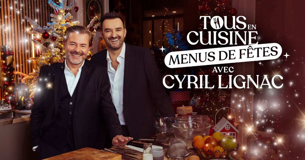 🍽️ Ne ratez pas la dernière de #Tousencuisine ce soir sur <a href="/M6/">M6</a> !

Un immense merci <a href="/cyril_lignac/">Cyril Lignac</a>
 et <a href="/JeromeAnthonyM6/">Jerome Anthony</a> pour leur mobilisation au profit des Restos du Cœur !

Et bravo aux bénévoles pour leur présence chaleureuse sur les tournages ❤️

Soutenez les Restos en faisant