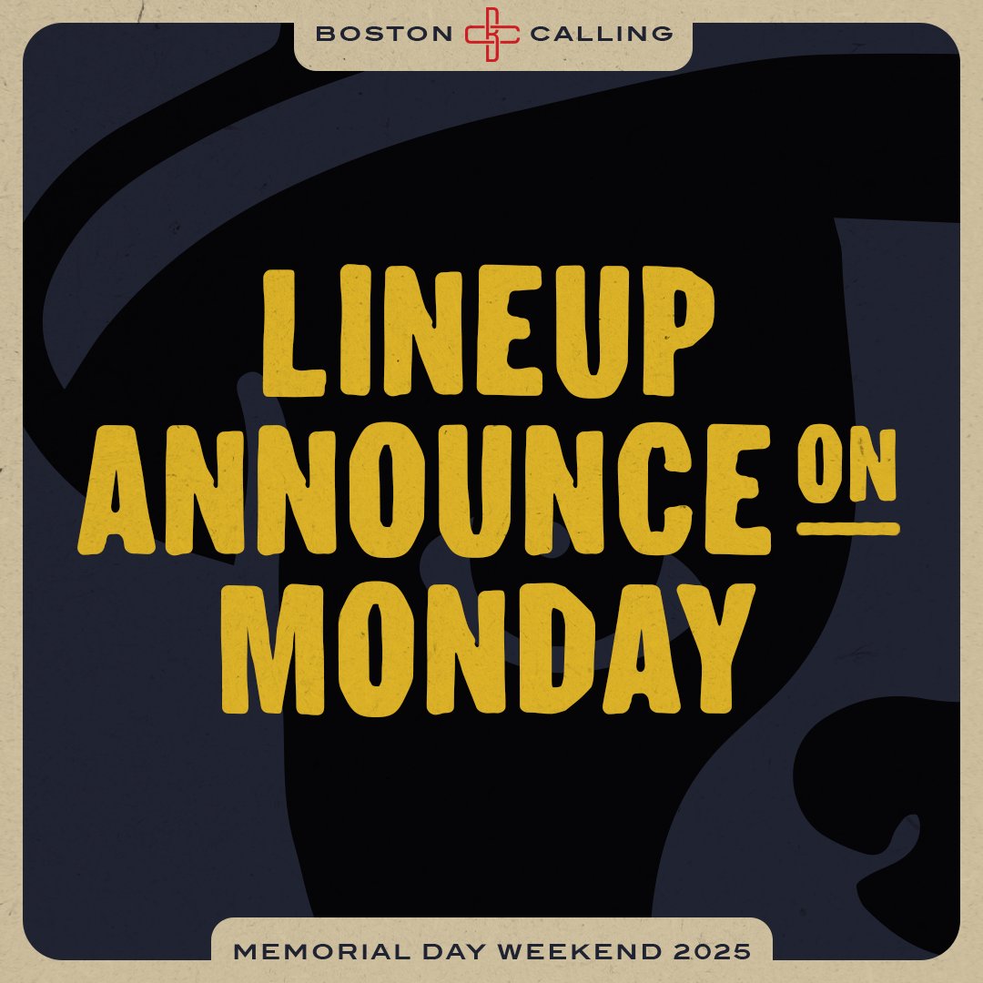 Boston Calling tweet media