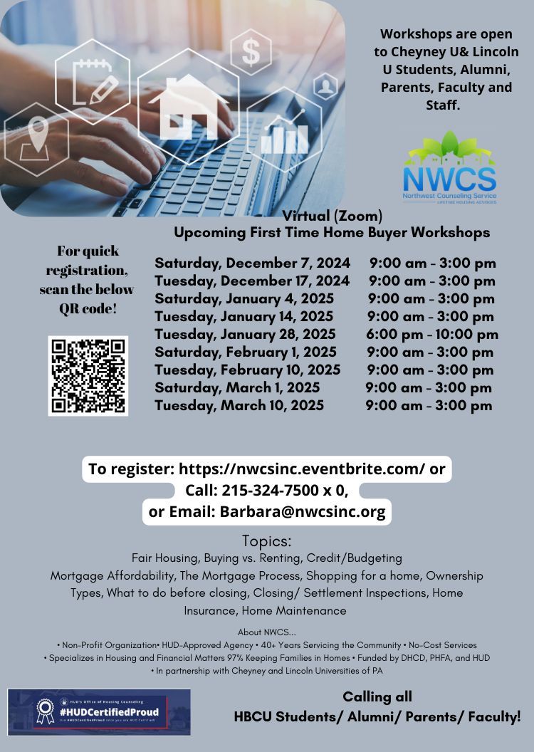 🏡 Ready to take the first step toward homeownership? Join us tomorrow at 9 AM for our Monthly Saturday First-Time Homebuyer Workshop! 🌟

Learn valuable tips, get your questions answered, and start your journey to owning your dream home. 🏠✨

📍buff.ly/423cTQv