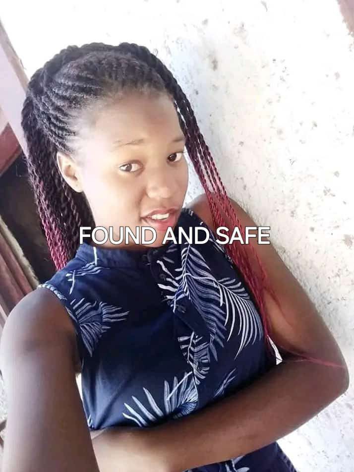 Am_Blujay's tweet image. Please share that Winnie has been found. Thanks to personnel from Sunnyside Police Station for acting rapidly and swiftly in searching for Winnie. She was found at a house in Sunnyside. Thanks to everyone who shared the post