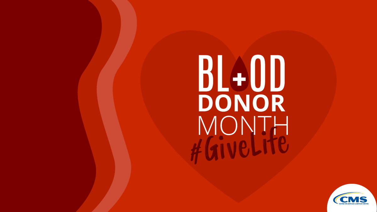 January is #NationalBloodDonorMonth! Donating blood can help accident victims, heart surgery and organ transplant patients, and people battling cancer. Make an appointment to #GiveLife at: cc.nih.gov/bloodbank/appo…
