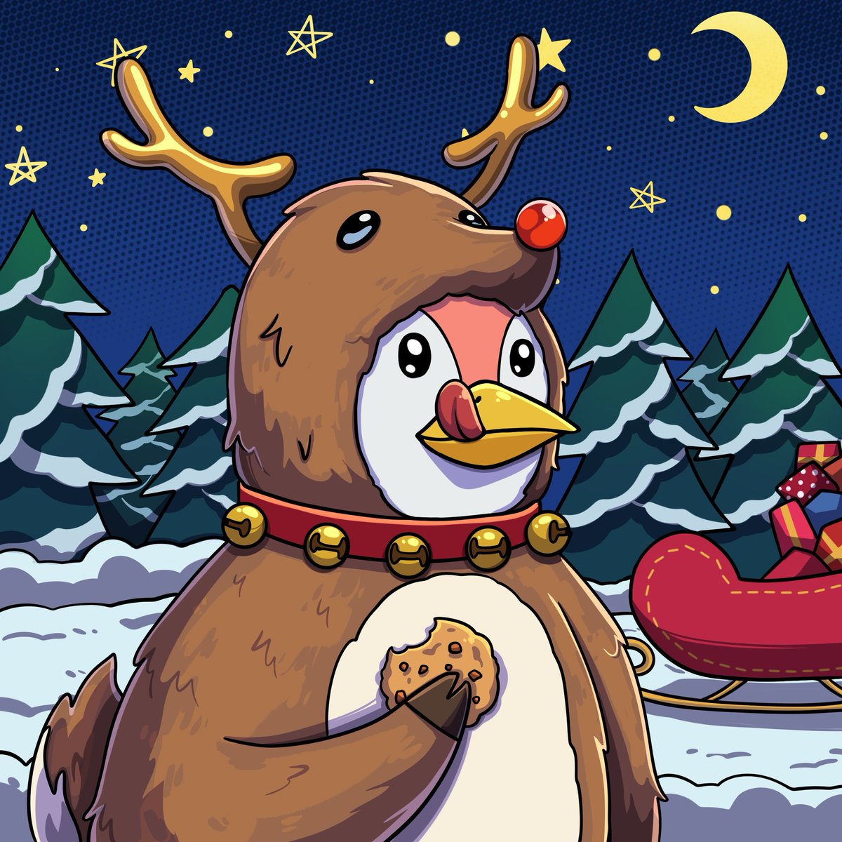 Our Discord is now OPEN to the public! 🐧❄️

Join the coolest community on Solana and check out our 1/1 Penguin rocking a Reindeer suit! 🦌🎅

discord.gg/74fA8cBGgt

Don’t miss the vibe, come chill with us! 🚀