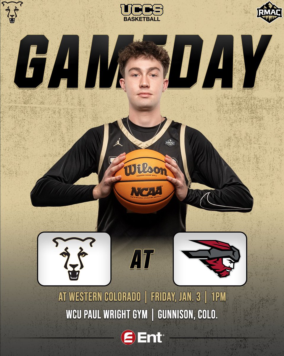 🏀GAMEDAY🏀

🆚 Western Colorado
📍 Gunnison, Colo.
🏟️ WCU Paul Wright Gym
⌚ 1:00 p.m.
📊 gomountaineers.com/sidearmstats/m…
🎥 rmacnetwork.com/gomountainlion…

#GoMountainLions #RMACmbb
