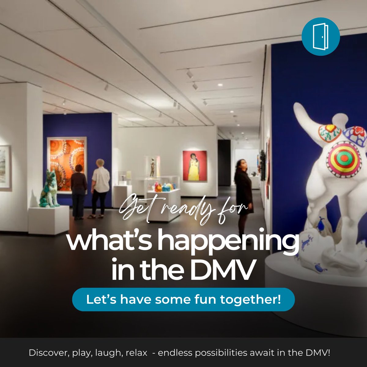 Snapdoor's tweet image. an 5-8: Free museum days!
Jan 9-12: Craig Robinson at DC Improv!
Jan 10-12: Mindful Drinking Fest!

⛸️ Baltimore:
Through Jan 20: Inner Harbor Ice Rink.
Jan 5: Ravens vs. Browns!

💃 Alexandria:
Jan 5: Somatic Conditioning.
Jan 8: Ballet for beginners!

#DCEvents #BaltimoreFun