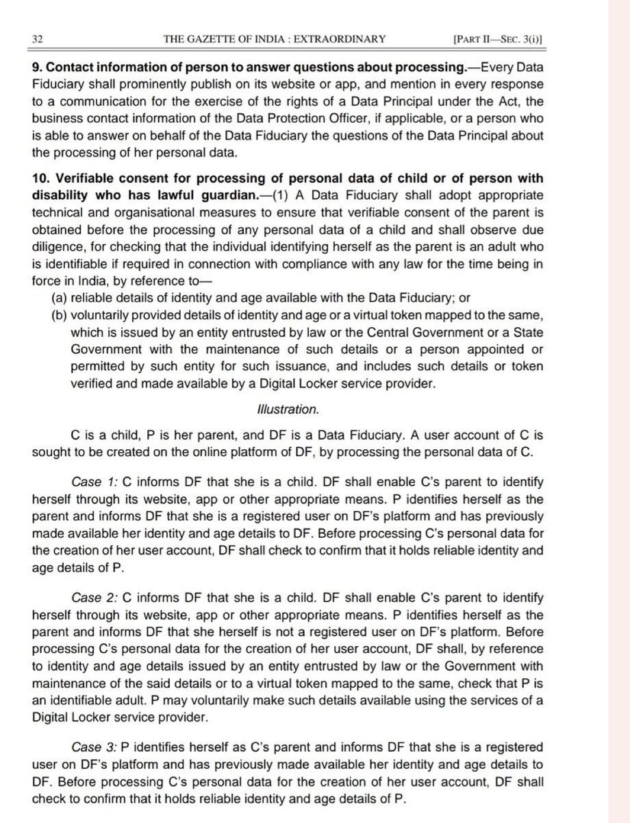 Children below 18 years will require parents consent to make social media accounts.

Great decision indeed by Govt of India |