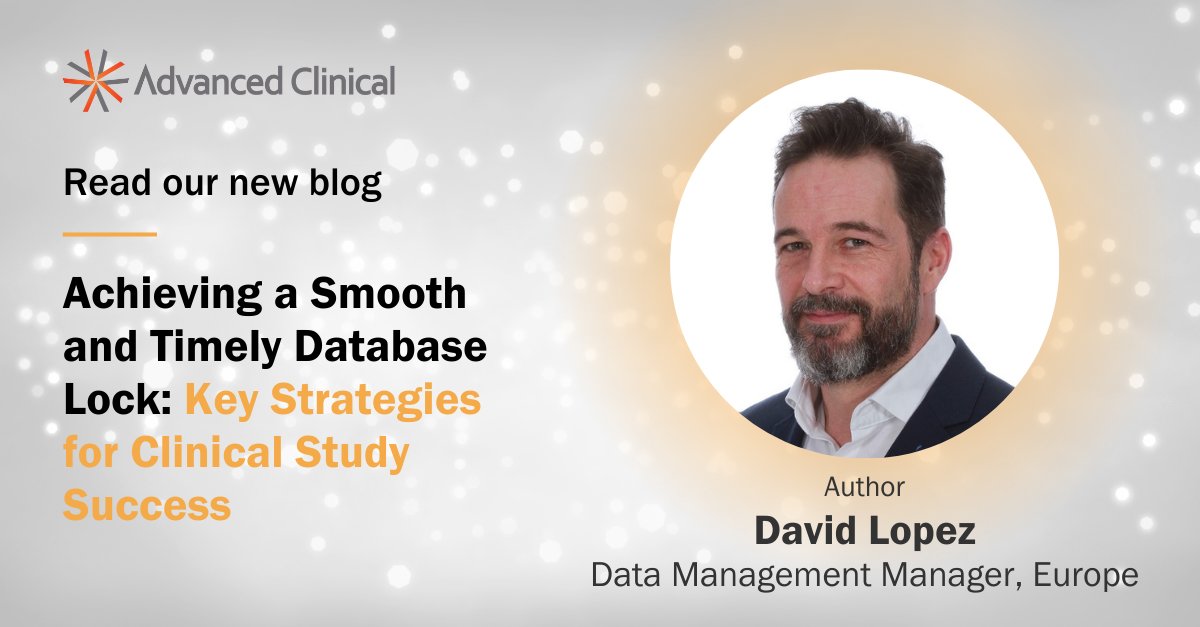 AdvClinical's tweet image. Achieving a Smooth and Timely Database Lock is a critical milestone in any clinical study. Read the full blog to learn more: hubs.la/Q0310fvp0

#ClinicalTrials #DatabaseLock #DataManagement #Biostatistics #ClinicalResearch