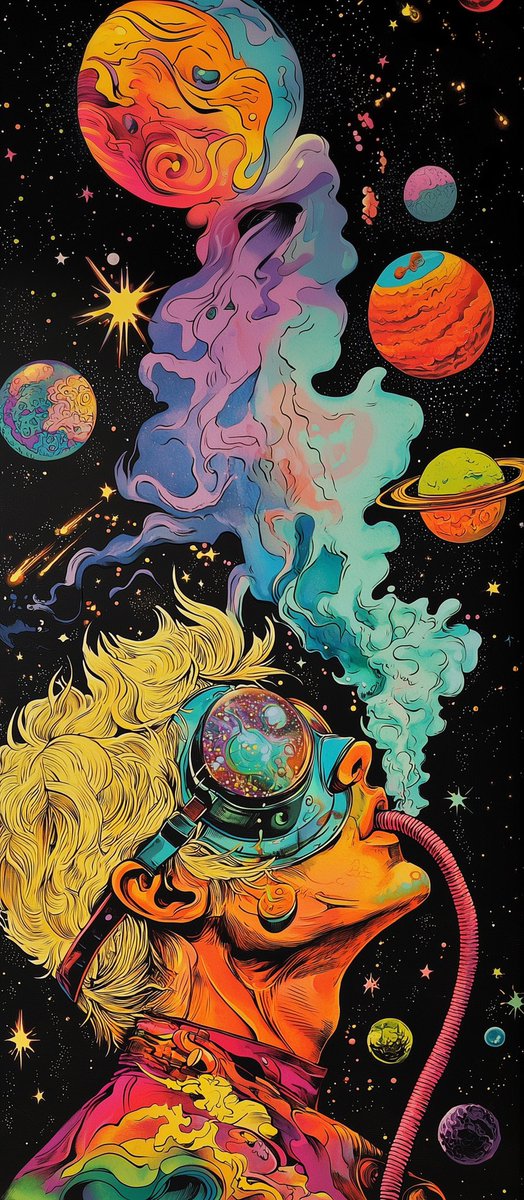 New wallpaper
‘Cosmic Dreamer’

Check out my page for more #wallpapers