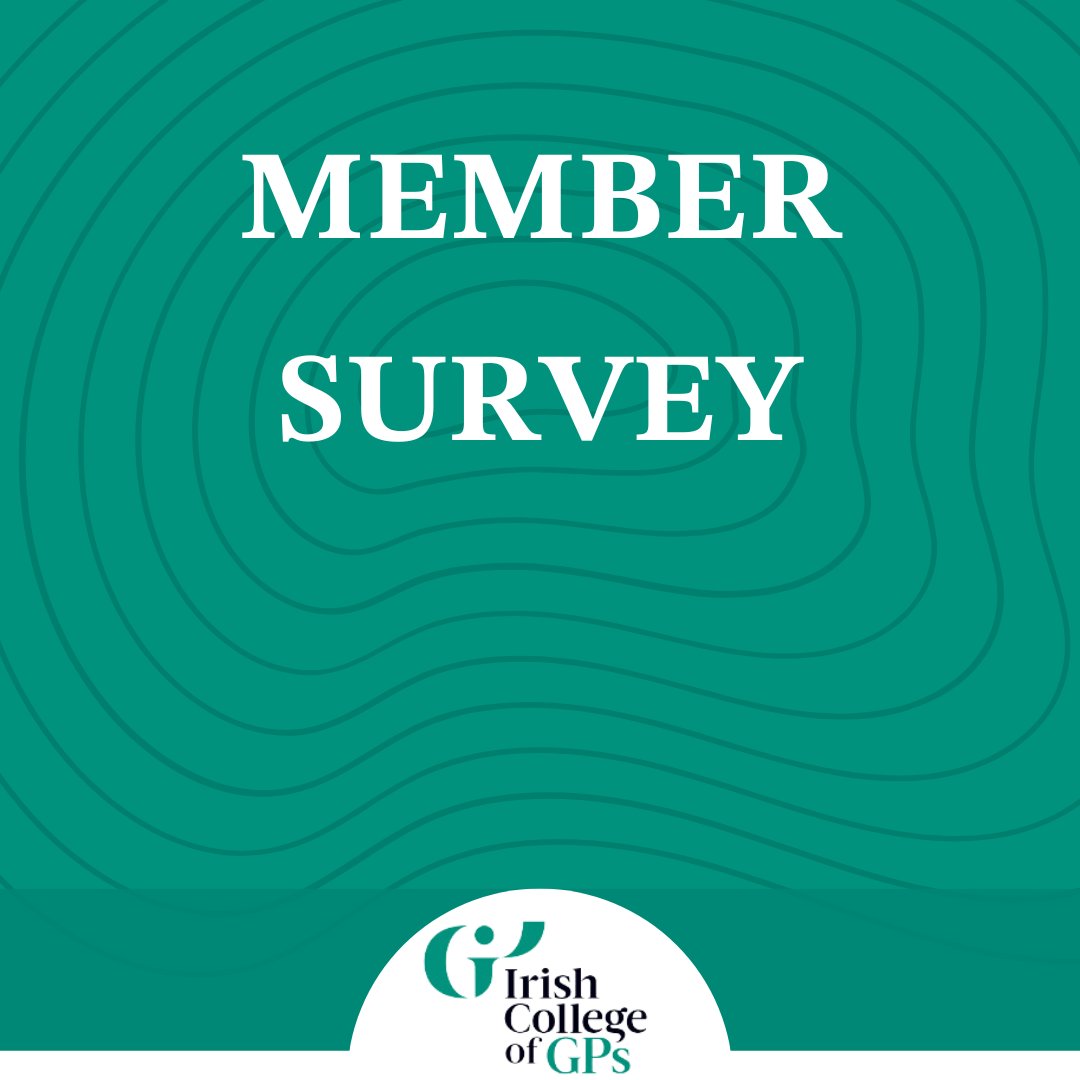 MEMBERS! A reminder that our Member Survey closes next week. Please take the time to help us update important insights into your general practice work.
surveymonkey.com/r/Irish_Colleg…
#BEaGP