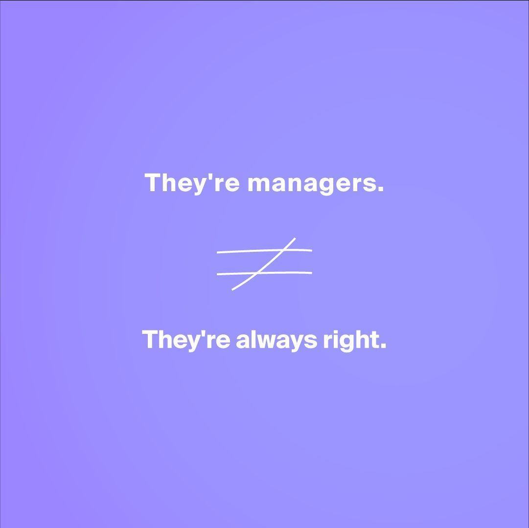 activecollab's tweet image. Employees aren't puppets, just sayin'