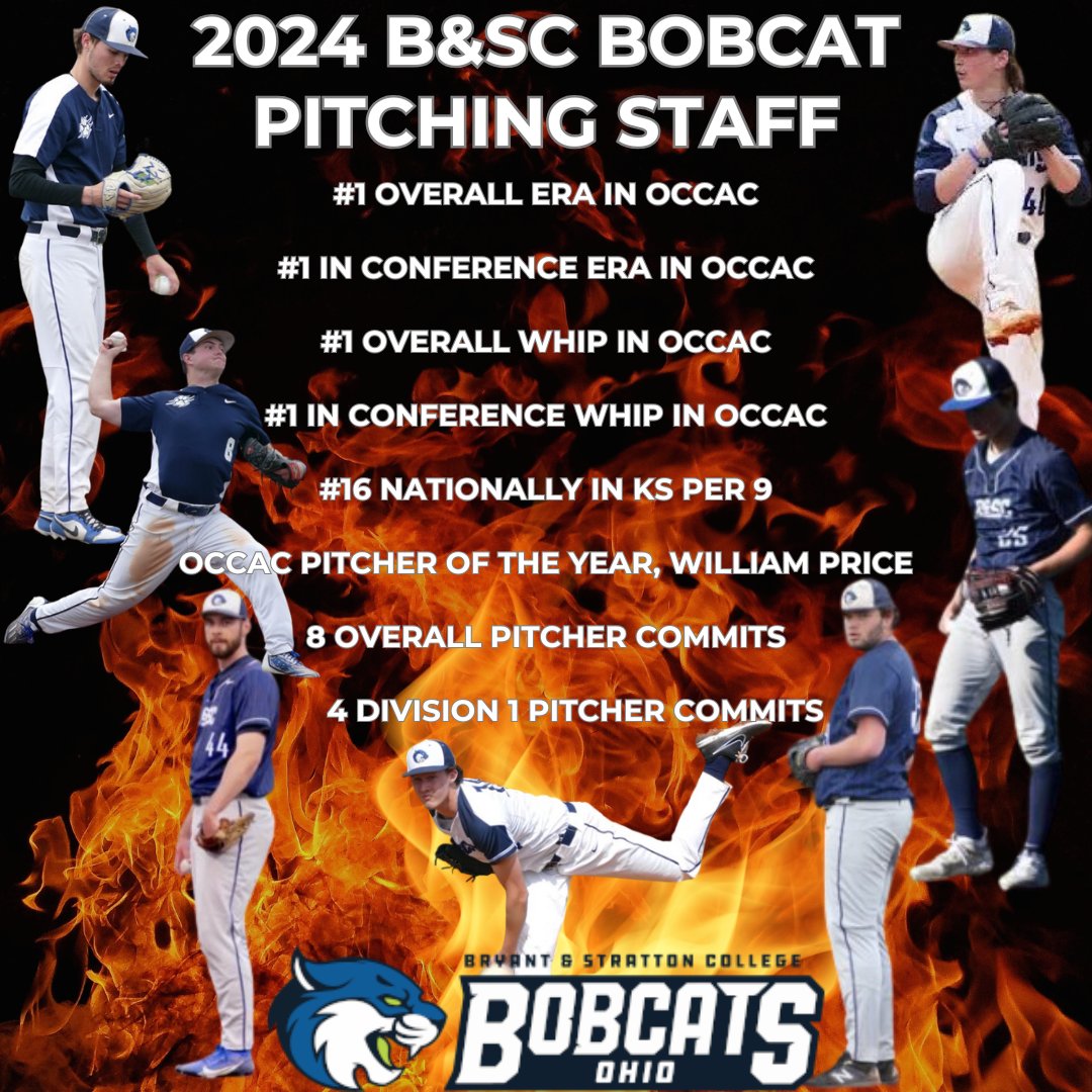 Bryant & Stratton College-OH Baseball (@bsc_ohbaseball) on Twitter photo One last look at our absolutely DOMINANT 2024 season on the mound! How will the 2025 staff follow it up? 👀
<a href="/PrepBaseballOH/">Prep Baseball Ohio</a> <a href="/jucoroute/">#JucoRoute</a> @PBR_Uncommitted @PBR_JUCO One last look at our absolutely DOMINANT 2024 season on the mound! How will the 2025 staff follow it up? 👀
<a href="/PrepBaseballOH/">Prep Baseball Ohio</a> <a href="/jucoroute/">#JucoRoute</a> @PBR_Uncommitted @PBR_JUCO