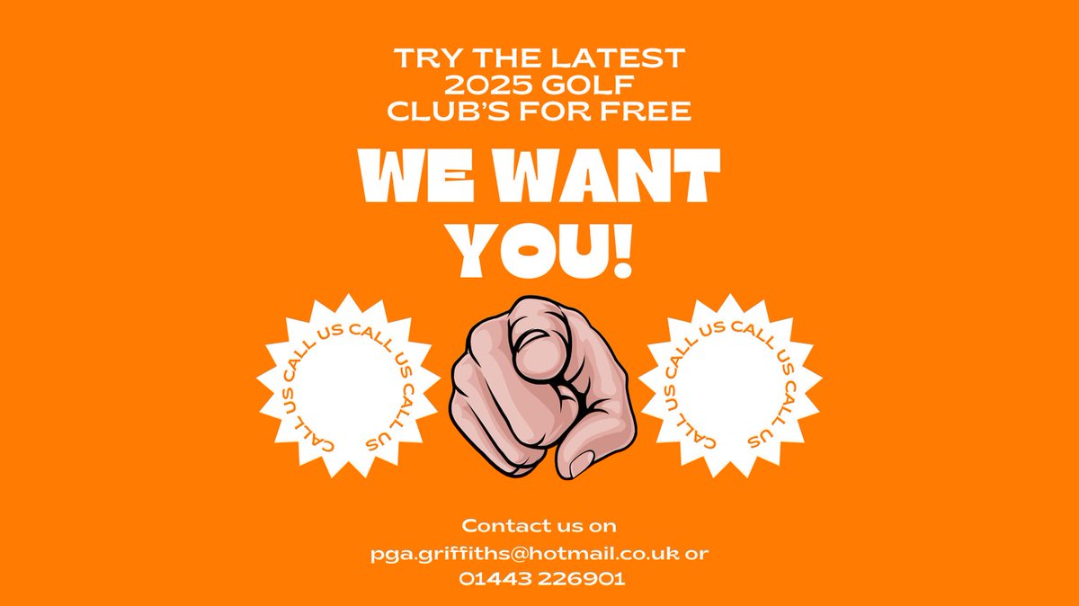 Be the first to try the latest golf clubs for 2025 for free.

Simply message us or call us

#newgolfclubs #ping #tayloramde #callaway #cobra #titleist