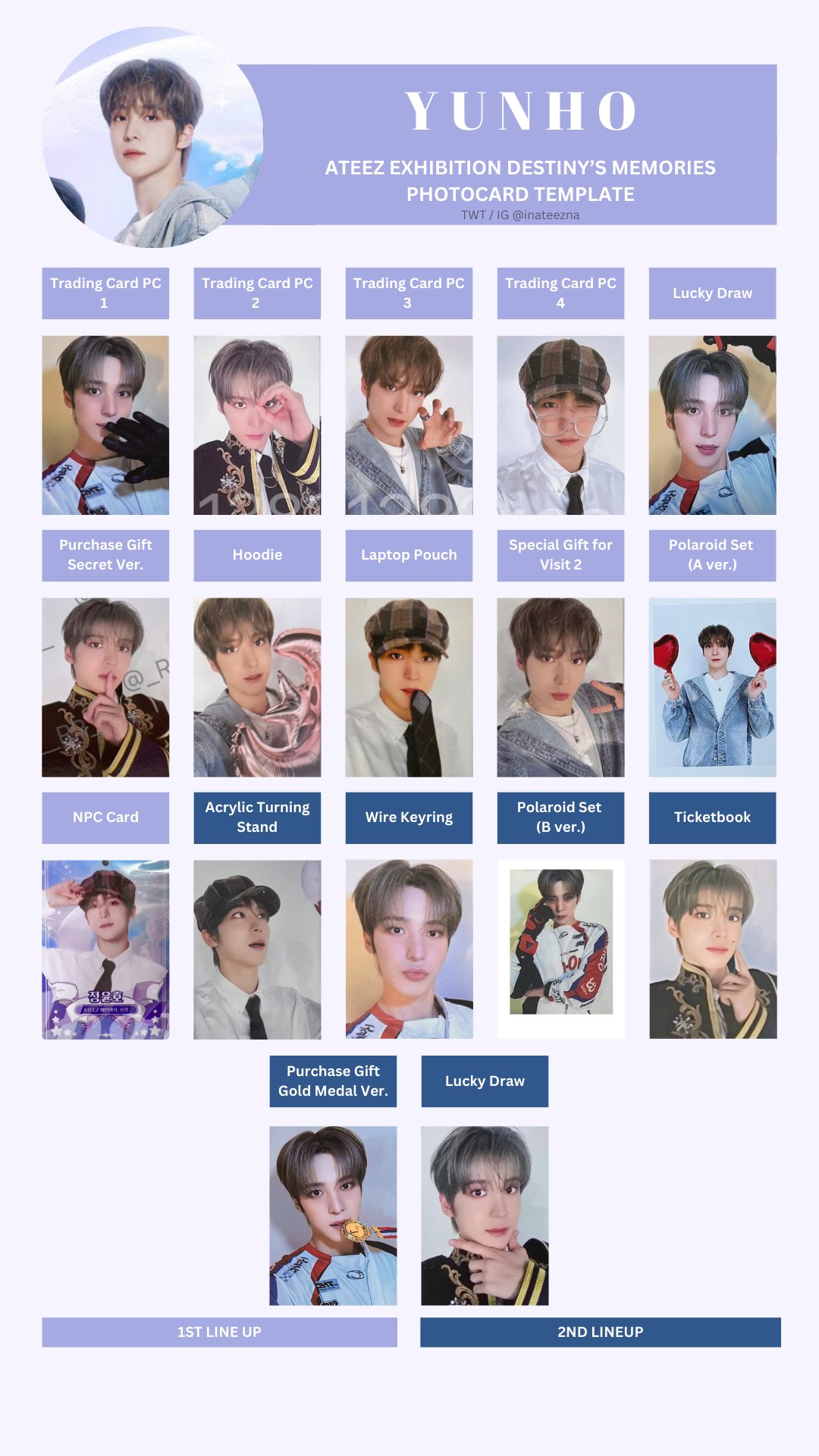 ATEEZ Destiny exhibition 2期特典トレカ コンプセット① Khanompuifai - Fai누나 on X: 