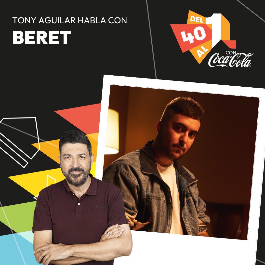 🚀Mañana hablamos en directo con <a href="/JavierBeret/">Beret</a> sobre su trayectoria, su éxito en lista y sobre alguna que otra sorpresa…

✨¡No te lo pierdas! El primer programa del año y con un invitado de lujo… #Del40al1CocaCola 💫