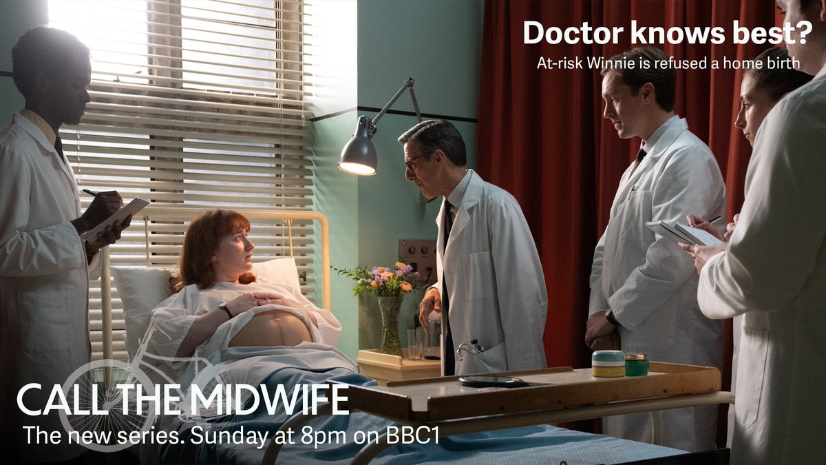 The new series of Call the Midwife begins tomorrow!! ❤️❤️❤️

A young mum wants her baby at home, but the doctors won't hear of it. Yet perhaps it's Winnie who really needs to listen...

#CallTheMidwife. The new series. Sunday at 8pm on BBC1 xx