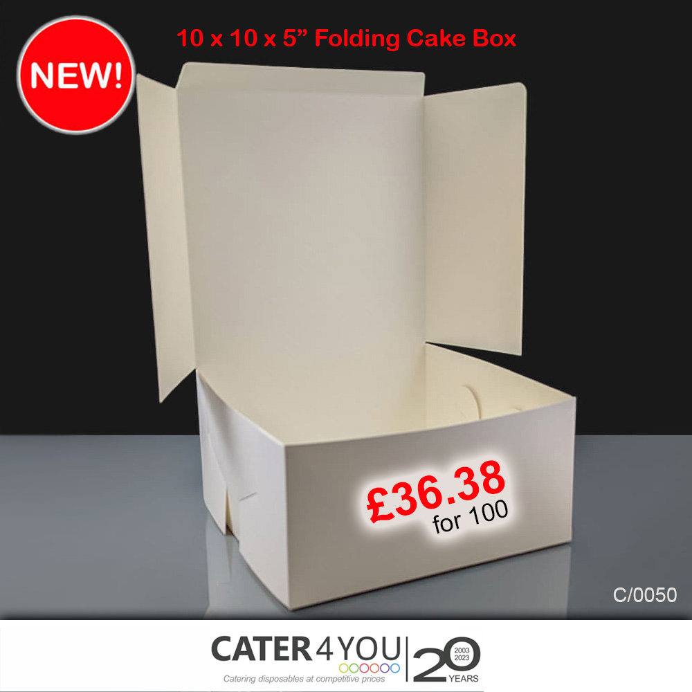 cater4you's tweet image. You can never have too many types of cake boxes - we just added 3 more - deeper boxes for bigger bakes. Good value, too. 
Here ya go: tinyurl.com/boxes-cakes
Kate
cater4you.co.uk
#cakebox #bakerybox #foodpackaging
